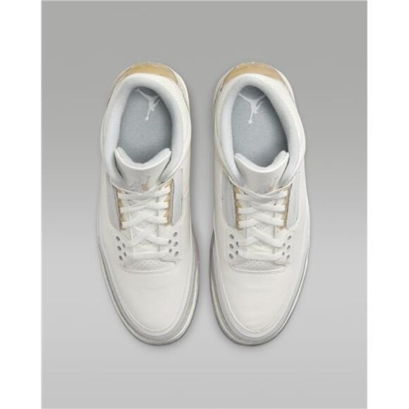 Air Jordan 3 Retro Craft "Ivory" Ivory/Cream/Grey Mist - Picture 5 of 10